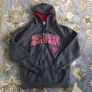 Harvard Men’s Zip Up Sweatshirt Hoodie